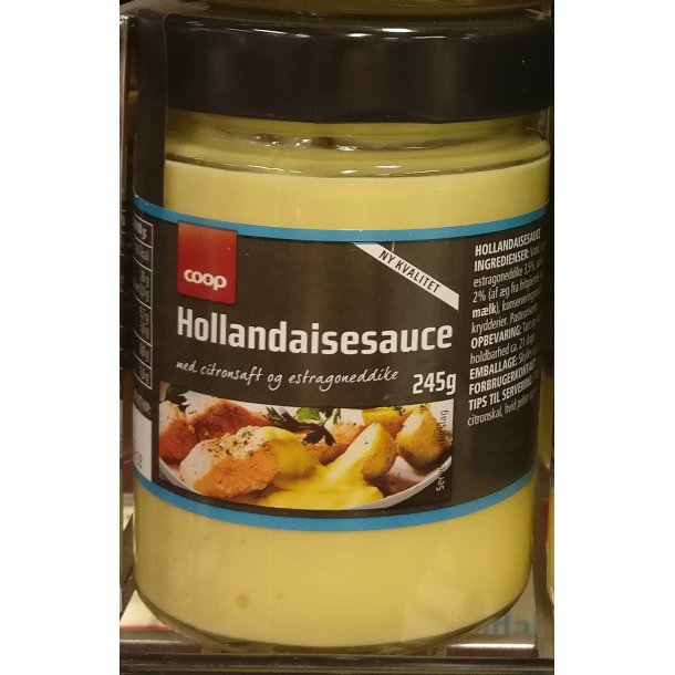 Coop færdiglavet Hollandaisesauce, 250g Sauce & suppe hjemve.dk